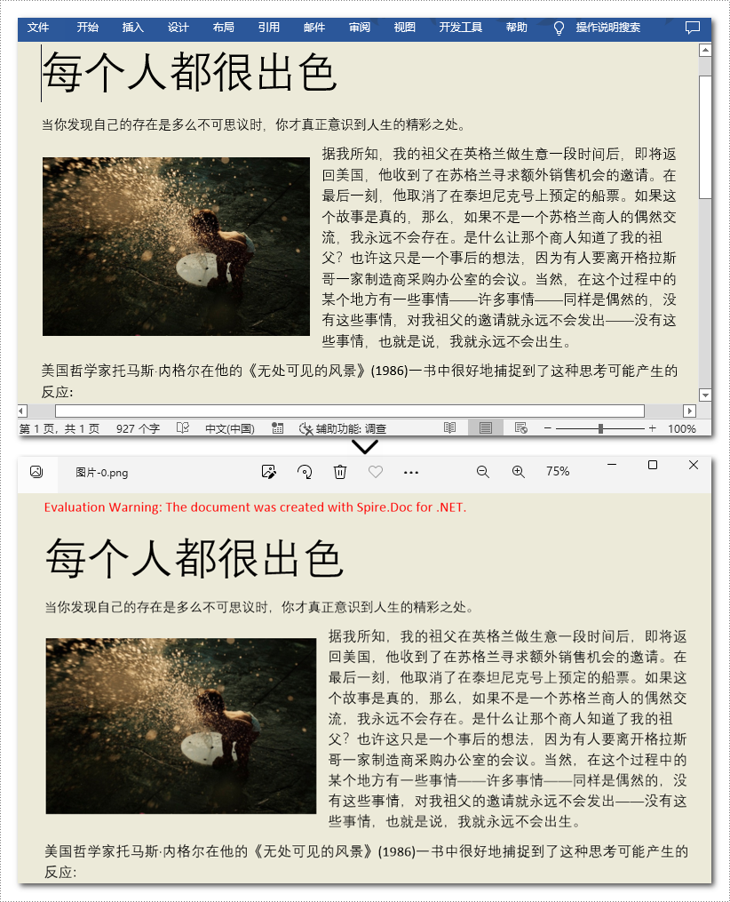 c#/vb.net 将 word 转为图片(jpg、png、svg)