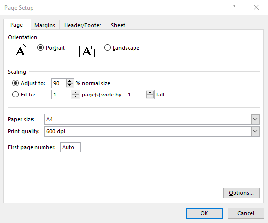 java 调整 excel 缩放比例