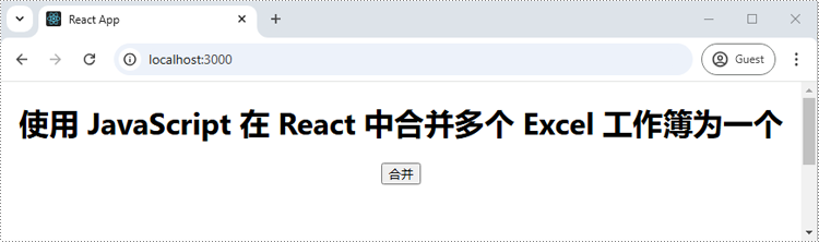 react 应用程序编译成功