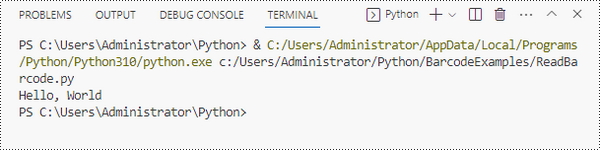 用 python 识别二维码