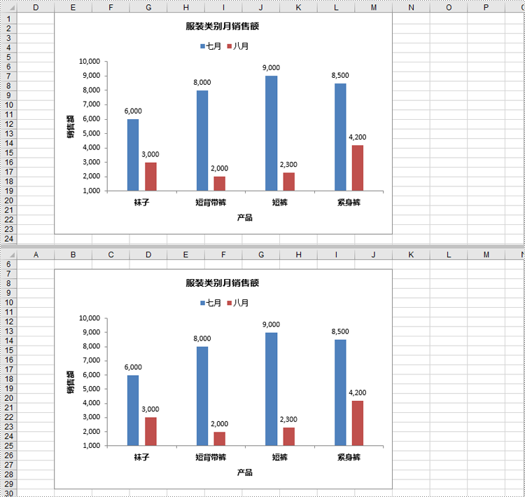 python 移动 excel 图表
