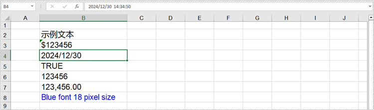 python 设置 excel 文件中单元格的值
